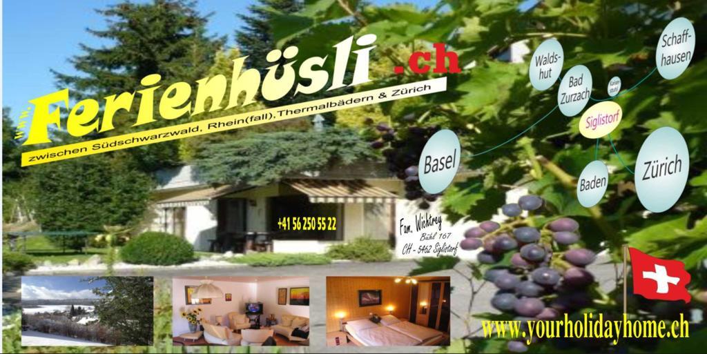 Ferienhuesli Apartment Siglistorf ภายนอก รูปภาพ